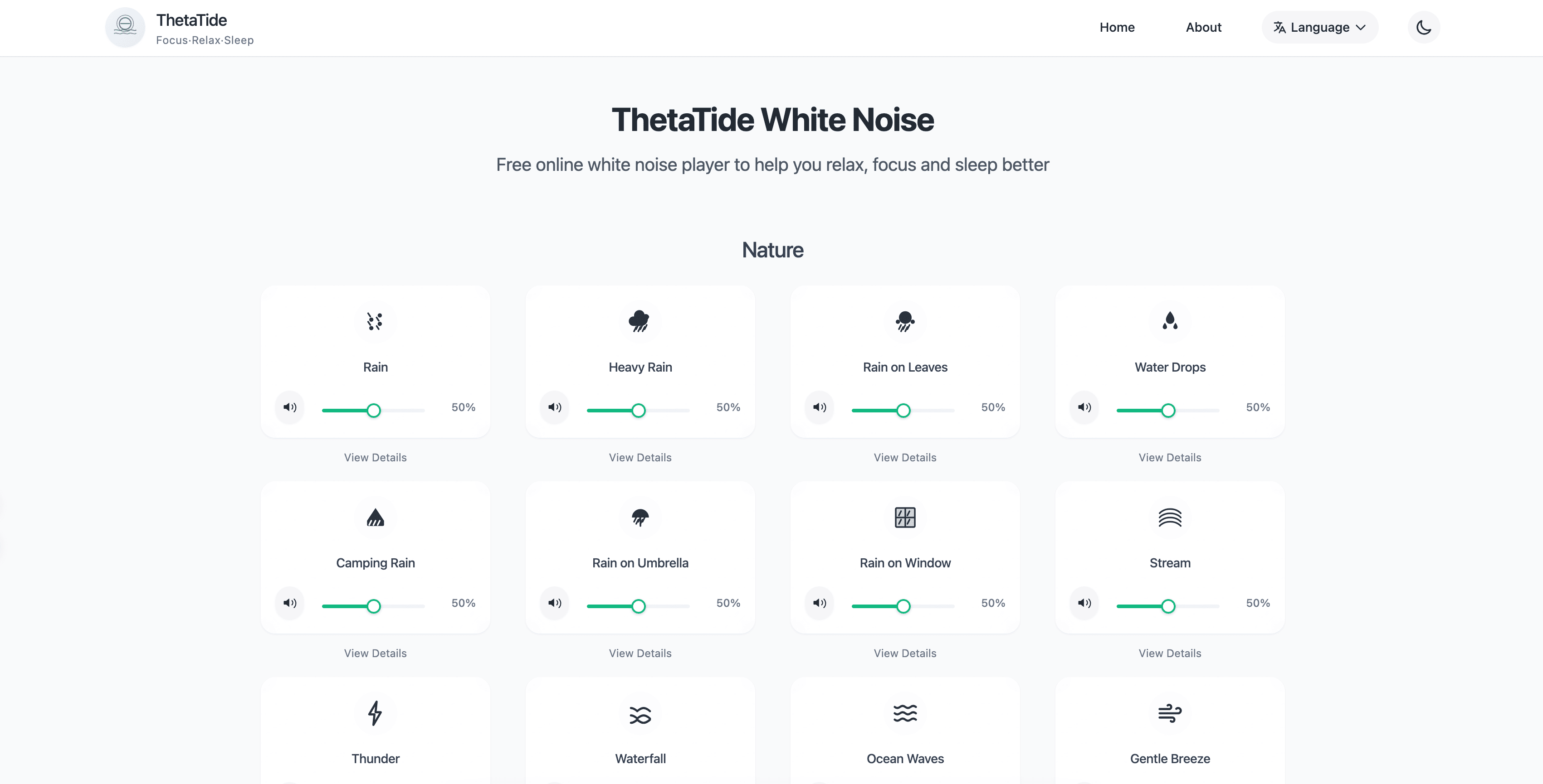ThetaTide White Noise